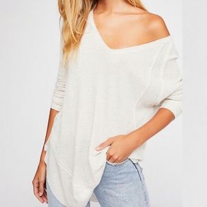 NEW! FREE PEOPLE Long Sleeve Thermal Top